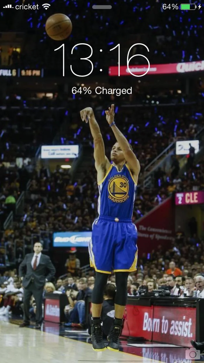 Chia sẻ hình nền điện thoại Steph Curry của tôi : r/warriors