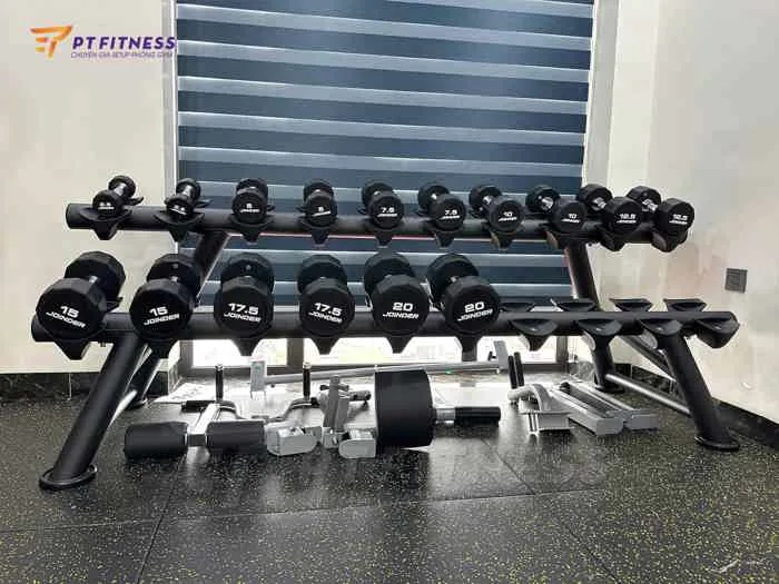 Tạ tay bọc cao su lục giác Joinder JD1190 - Giá Tốt