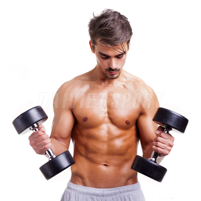 Tạ tay cao su phòng Gym