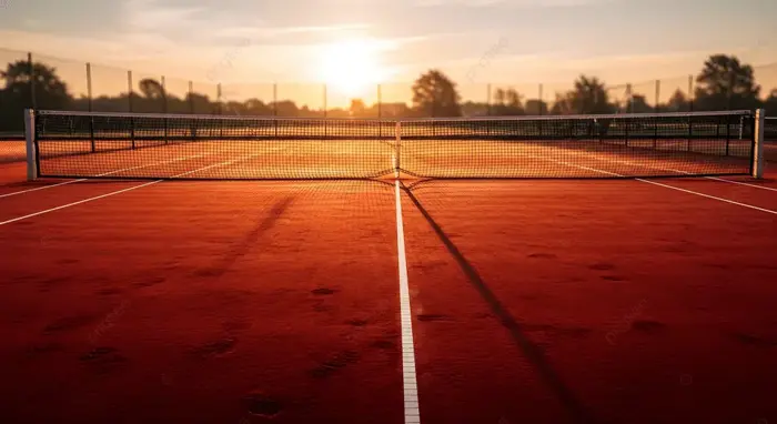 Hình nền Nền Sân Tennis Lúc Hoàng Hôn Có Lưới ở Giữa, Thể Thao, Ngoài Trời,  Giải Trí Background Vector để tải xuống miễn phí - Pngtree