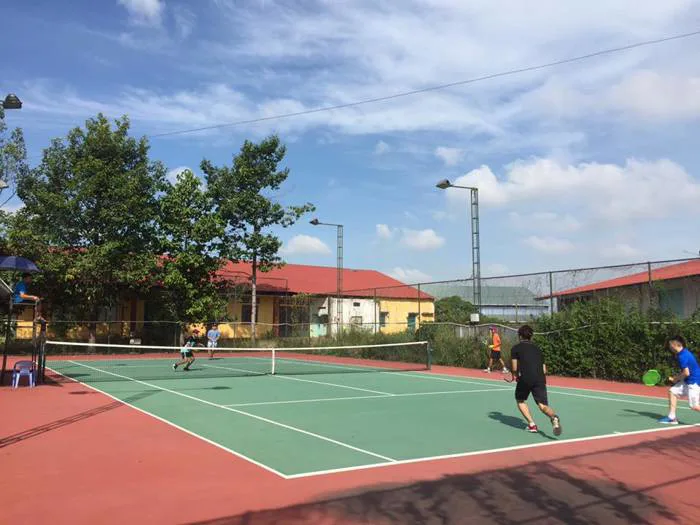 NHỮNG HÌNH ẢNH ĐÁNH GIẢI TENNIS GIAO HỮU MỖI NĂM 2 LẦN