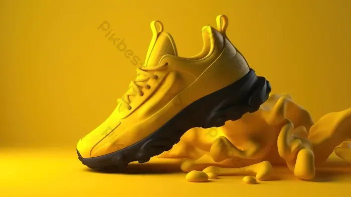 Tải miễn phí Sneaker Hình ảnh 3d Của Giày Thể Thao Nền | JPG chuyên nghiệp  - Pikbest