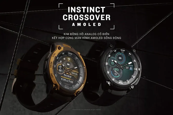 Garmin nâng tầm Instinct Crossover với màn hình AMOLED: bền bỉ và tinh tế  trong từng chi tiết | Thông Cáo Báo Chí | Trung Tâm Tin Tức Garmin Việt Nam