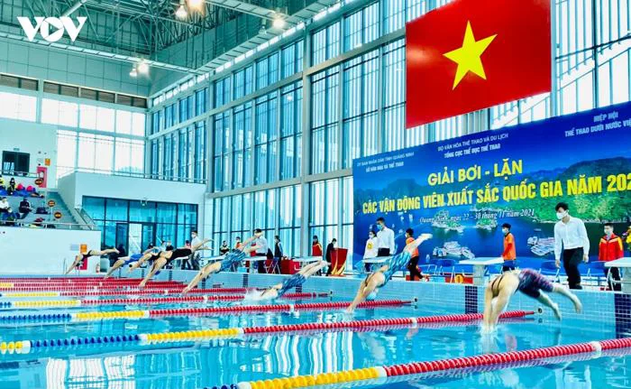 Gần 200 vận động viên tham gia Giải Bơi, Lặn VĐV xuất sắc Quốc gia 2021 |  VOV.VN