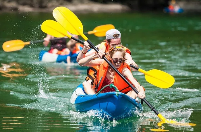 Chèo Kayak