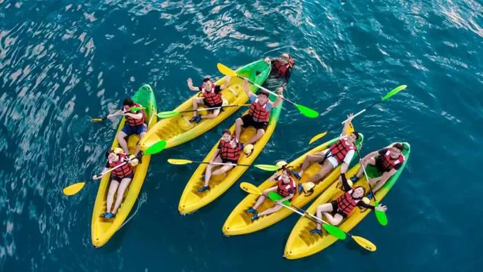 Trải nghiệm chèo thuyền SUP và Canoe tại vách đá Qingshui, Hoa Liên - KKday
