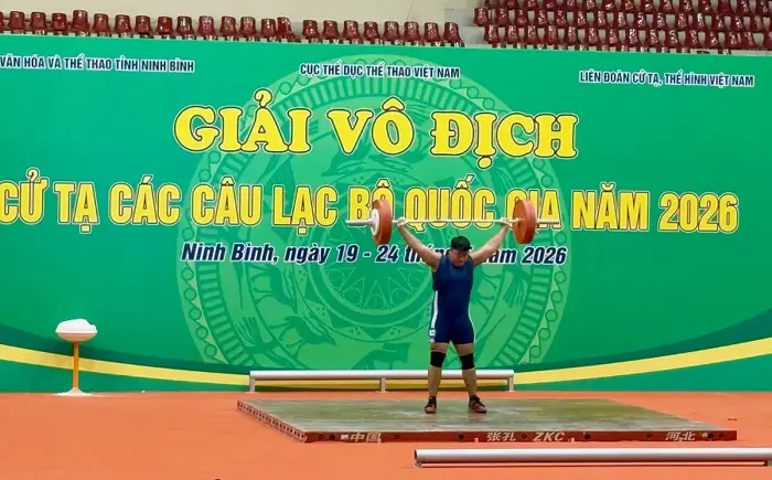 Cử tạ TPHCM giành 5 HCV tại giải vô địch câu lạc bộ quốc gia 2026 | CHUYÊN  TRANG THỂ THAO