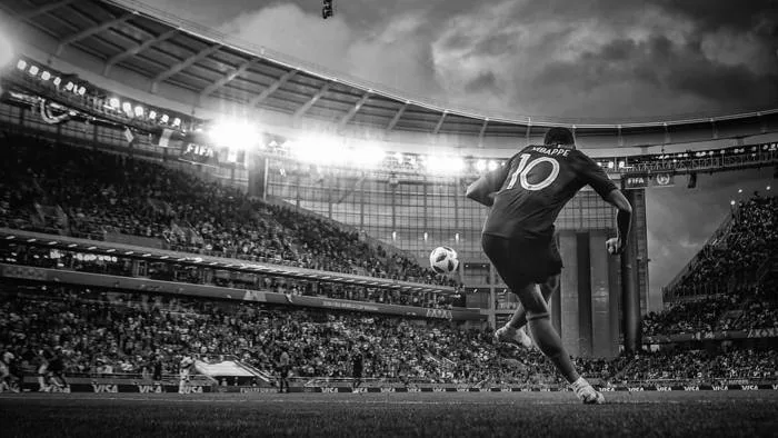 Bộ ảnh trắng đen cực chất World Cup 2018