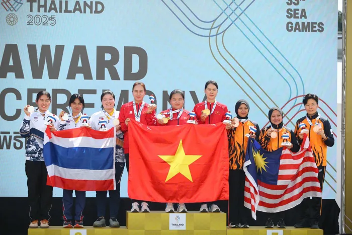 SEA Games 33: Thể thao Việt Nam tiếp tục giành thêm Huy chương vàng