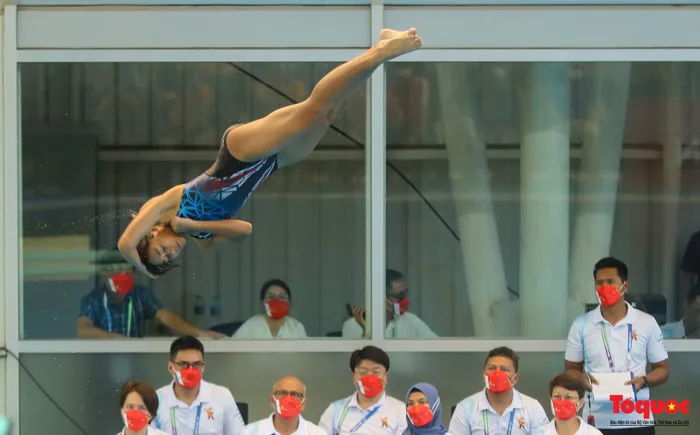 Những hình ảnh ấn tượng tại chung kết môn nhảy cầu SEA Games 31