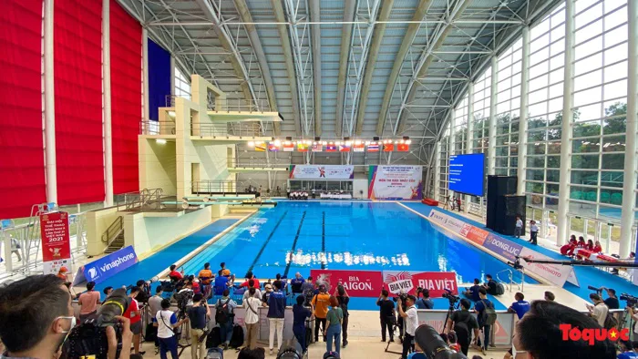 Những hình ảnh ấn tượng tại chung kết môn nhảy cầu SEA Games 31
