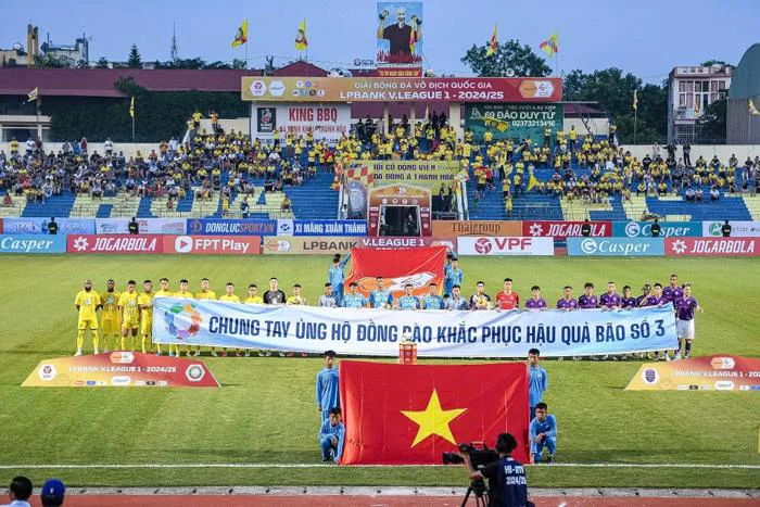 V-League không ngừng chuyên nghiệp hơn về hình ảnh | Báo Dân trí