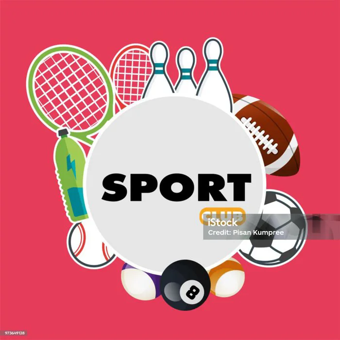 Thiết Bị Thể Thao Sport Club Thiết Bị Vector Nền Màu Hồng Hình Ảnh Vector  Nền Màu Hồng Hình minh họa Sẵn có - Tải xuống Hình ảnh Ngay bây giờ - iStock