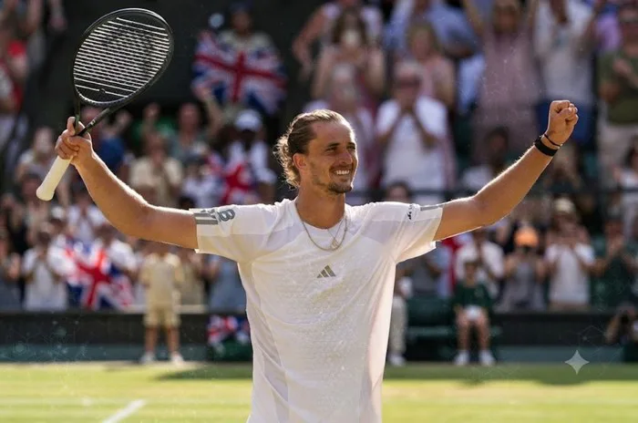Alexander Zverev lần đầu vào bán kết Wimbledon