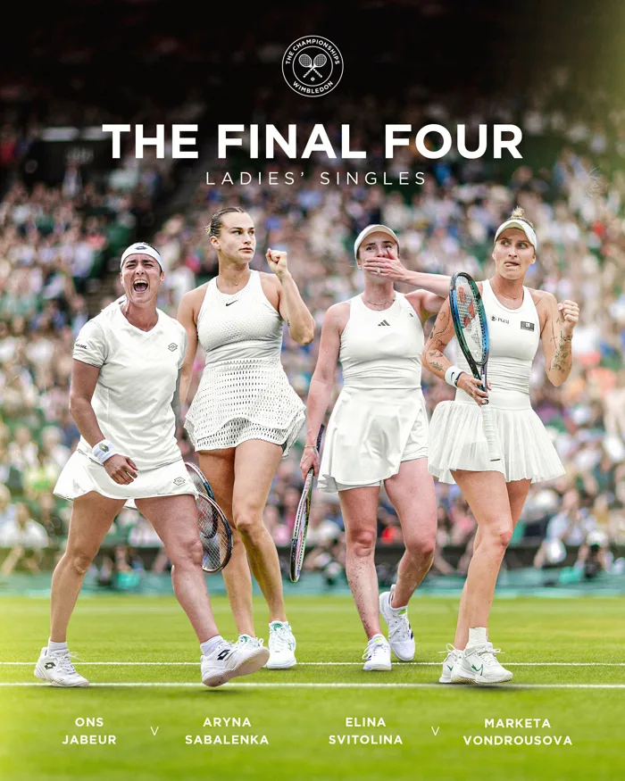 Lịch thi đấu Wimbledon 2023 ngày 13.7: Jabeur vs Sabalenka