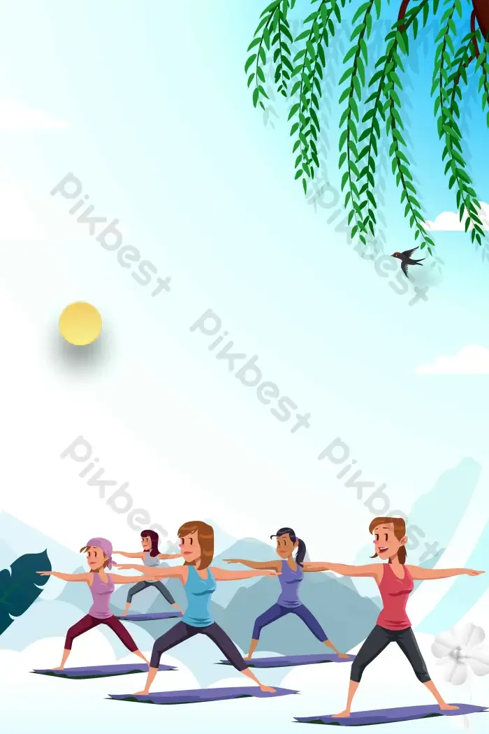 Tải miễn phí Hình Nền Poster Yoga Sức Khỏe Nền | PSD chuyên nghiệp - Pikbest
