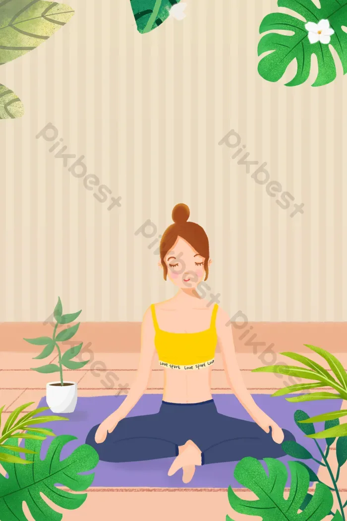 Tải miễn phí Hình Nền Yoga Thể Thao Lành Mạnh Nền | PSD chuyên nghiệp -  Pikbest