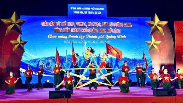 Khai mạc Giải Dân vũ thể thao, Zumba, Võ nhạc, Dân vũ dưỡng sinh, đồng diễn  thành phố Quảng Ninh mở rộng năm 2026 - Báo Tuyên Quang điện tử