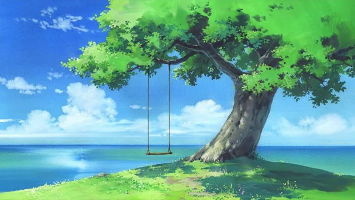 Ảnh Anime Thiên Nhiên Đẹp [93+ Hình Nền Phong Cảnh Cute Nhất]
