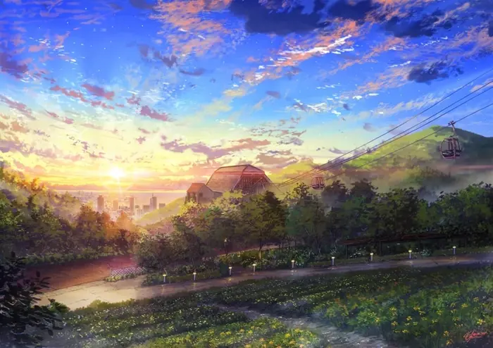 99+ hình nền anime phong cảnh đẹp mê hoặc lòng người
