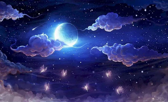 101 mẫu tranh phong cảnh ban đêm đẹp nhất, chất lượng cao, tải miễn phí