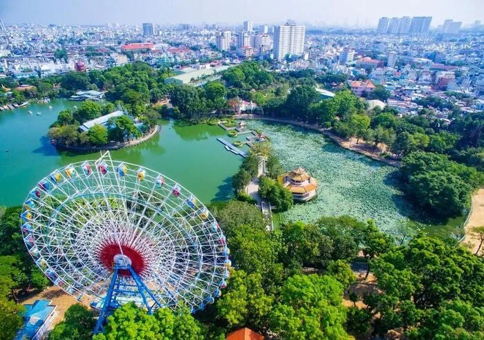 Công viên Văn Hóa Đầm Sen – Thiên đường vui chơi cực đã!