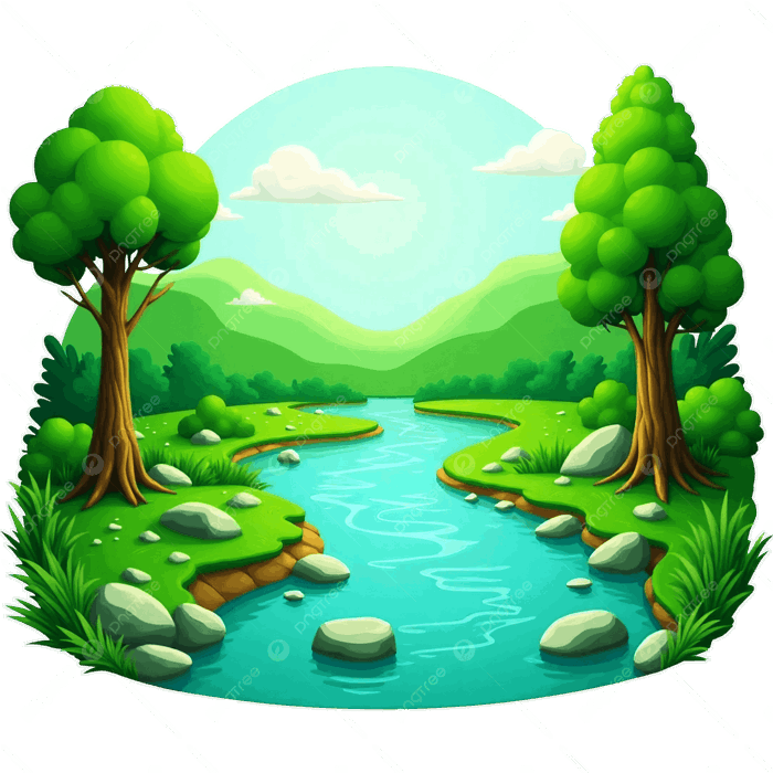 Hình ảnh Thiên Nhiên Màn Hình Sông Xanh PNG , Thiên Nhiên, Dòng Sông Xanh,  Màu Xanh Lá PNG trong suốt và Vector để tải xuống miễn phí