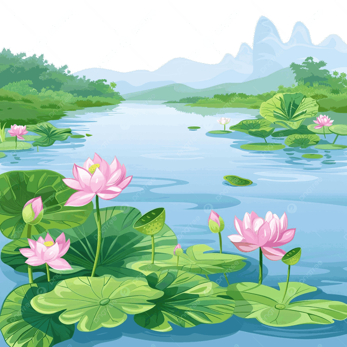 Hình ảnh Phong Cảnh Hoa Sen Trên Sông Phong Cảnh Thiên Nhiên ở Các Dạng  Khác Nhau PNG , Hoa Sen, Hoa, Phong Cảnh PNG trong suốt và Vector để tải  xuống