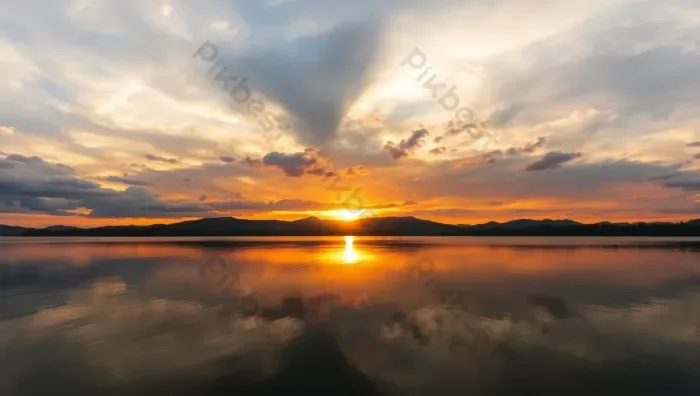 Tải miễn phí Hoàng Hôn Thanh Bình Trên Mặt Hồ Tĩnh Lặng Với Hình Nền Bầu  Trời đầy Kịch Tính Có độ Phân Giải 4k Nền | JPEG chuyên nghiệp - Pikbest