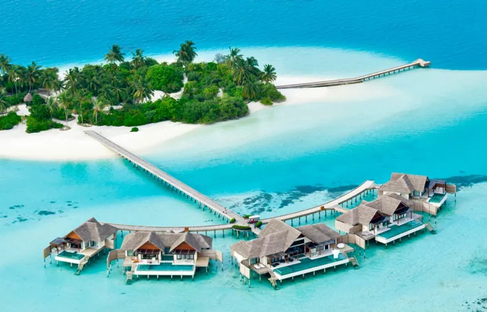 Ngắm bình minh ở đảo thiên đường Maldives