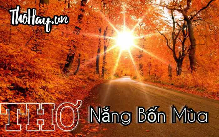 Bài Thơ Nắng Bốn Mùa: Nội Dung, Hình Ảnh Tranh Thơ, Giáo Án