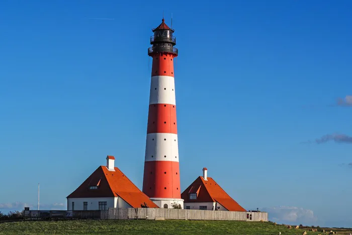 hình ảnh : Ngọn hải đăng, Tháp, phía Bắc Biển, Biển có mái che,  Nordfriesland, Westerhever, Di sản thiên nhiên thế giới 4608x3072 - -  623622 - hình ảnh đẹp - PxHere