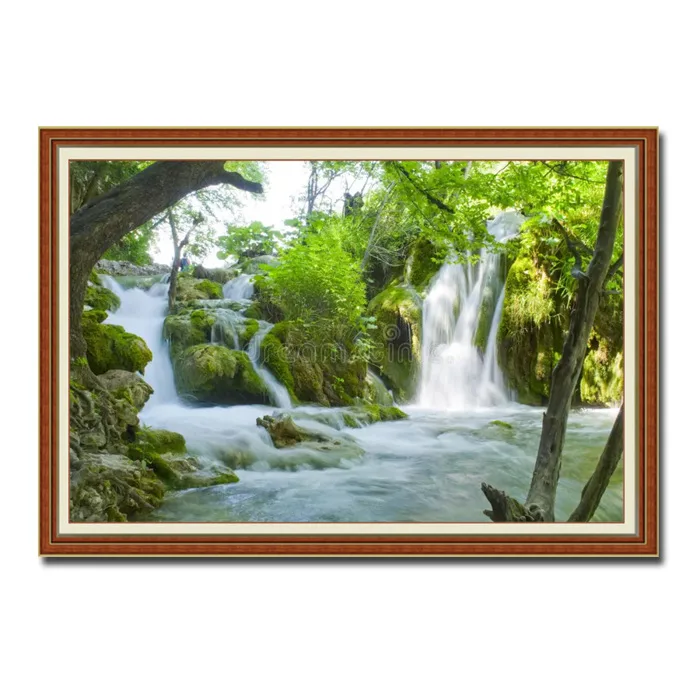 Tranh phong cảnh thác nước thiên nhiên đẹp TTN81925