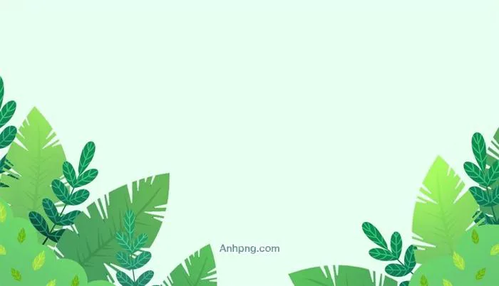 Nền xanh lá cây với họa tiết thiên nhiên dùng làm slide trong Canva -  Anhpng.com - Kho Tài Nguyên Thiết Kế: Ảnh Png, Vector, Corel, Ai, Psd