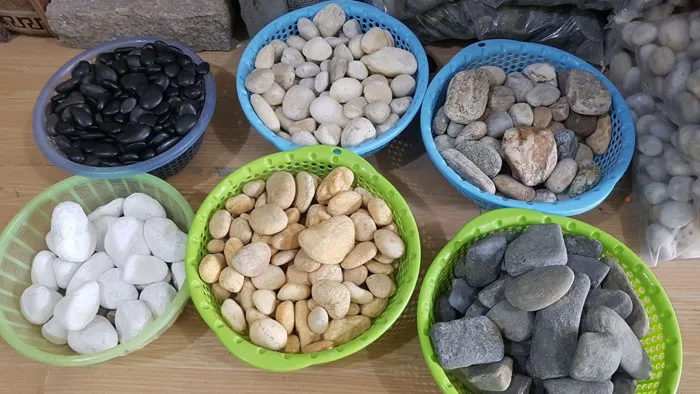 Đá sỏi vàng tự nhiên - Đá sỏi vang tự nhiên Hải Phòng