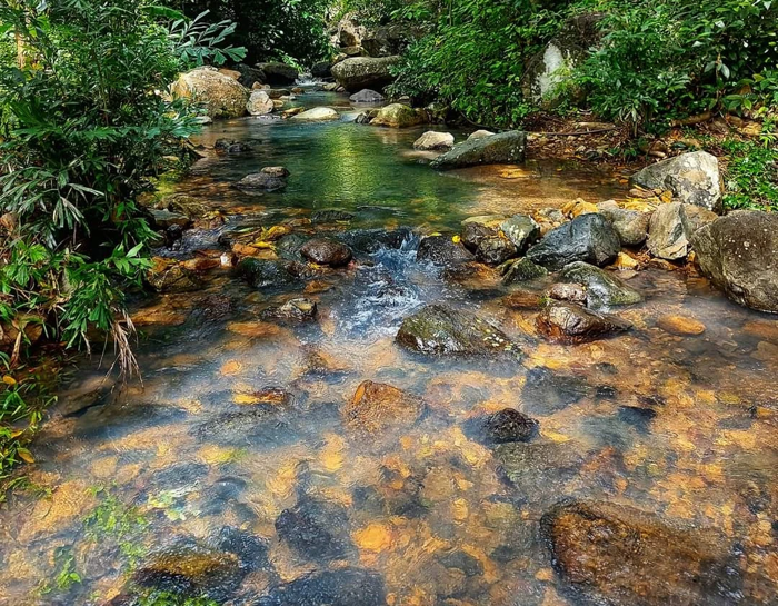Những con suối có làn nước trong xanh tuyệt đẹp, tha hồ vui chơi cắm trại