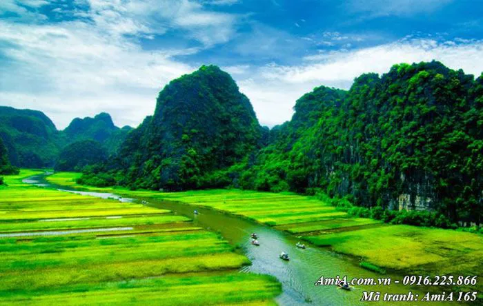 200 Mẫu Tranh Phong Cảnh Rừng Núi Tây Bắc P2 AmiA