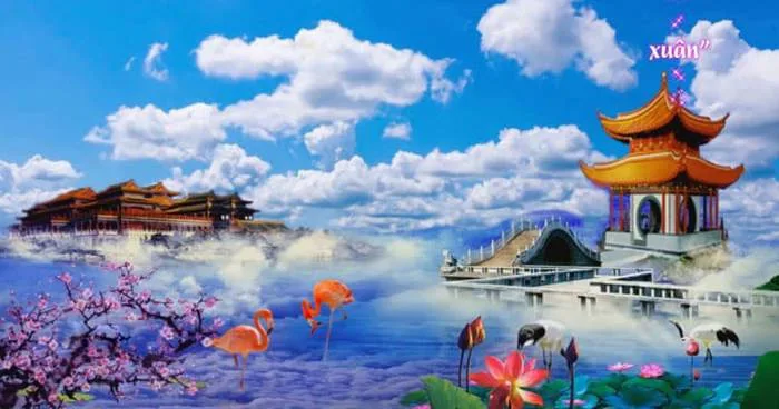 Tải 10+ bộ sưu tập background Thiên Đình sắc nét cho in ấn sự kiện và ấn  phẩm văn hóa - Inviva.vn
