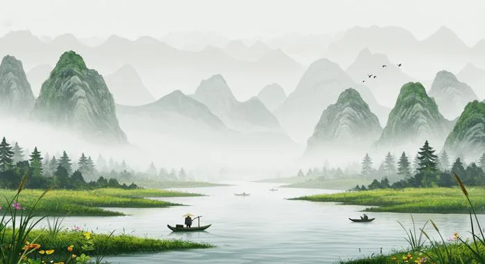 Ý Nghĩa Khi Treo Tranh Thủy Mặc Trong Nhà