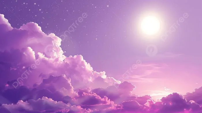 Nền Thiên Nhiên Tươi đẹp Bầu Trời Tím Với Những đám Mây Ảnh Và Hình ảnh Để  Tải Về Miễn Phí - Pngtree