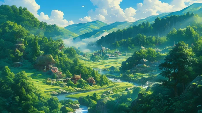 Tải ngay 100+ mẫu hình nền phong cảnh anime tuyệt đẹp chất lượng cao