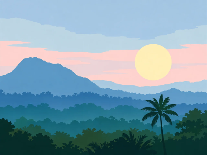 Thiên Nhiên Nhiệt Đới Hoàng Hôn - Miễn Phí vector hình ảnh trên Pixabay