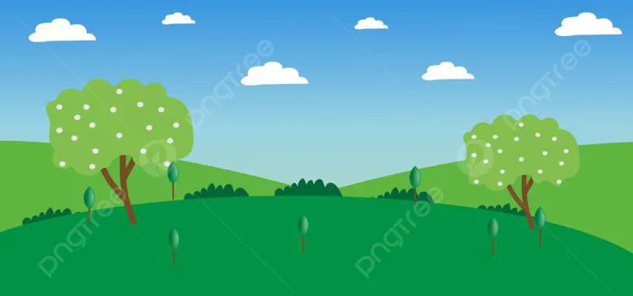 Hình nền Nền Vẽ Minh Họa Cho Phong Cảnh Thiên Nhiên Dễ Thương Các Vector,  Phong Cảnh, Ảnh, Lá Cây Background Vector để tải xuống miễn phí - Pngtree