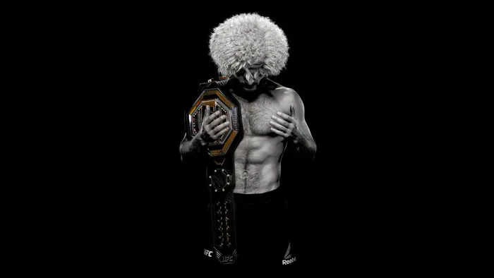 UFC MMA Champion — Black 8K Ultra HD Wallpaper | 7680x4320 | Wallpaper Abyss