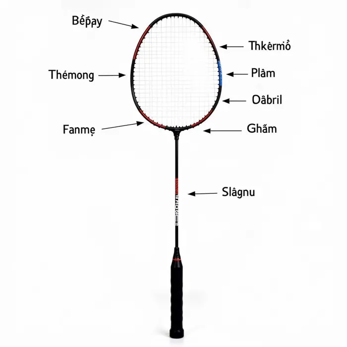 Hình ảnh vợt cầu lông: Từ A đến Z cho người mới chơi - Quốc Việt Badminton