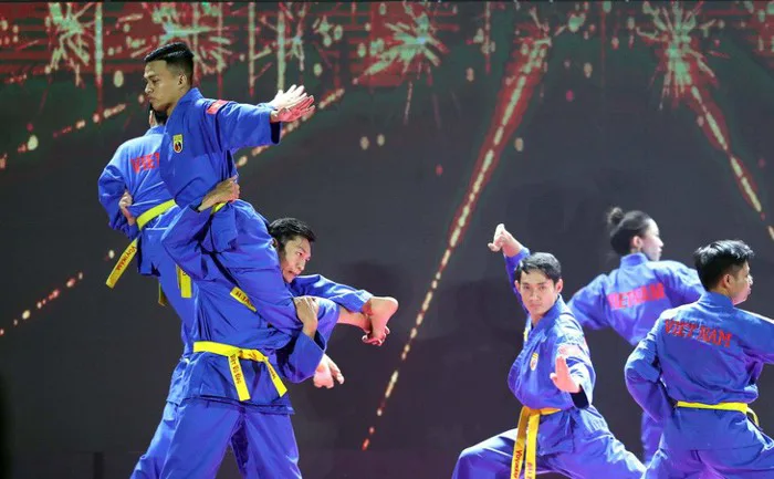 Vovinam Việt Võ Đạo được công nhận là di sản văn hóa phi vật thể quốc gia -  Vĩnh Long Online