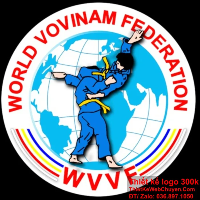 Vovinam logo, THIẾT KẾ LOGO 300K 500K ĐẸP CHUYÊN NGHIỆP