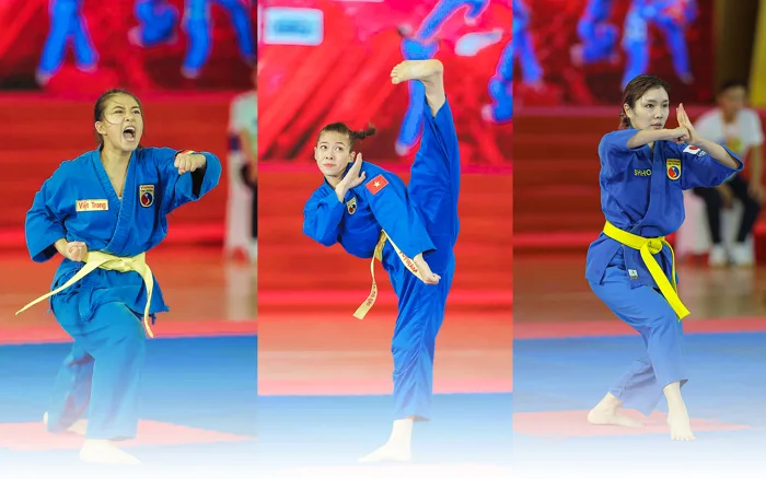 Những bóng hồng Vovinam cuốn hút ánh nhìn - Báo Người Lao Động