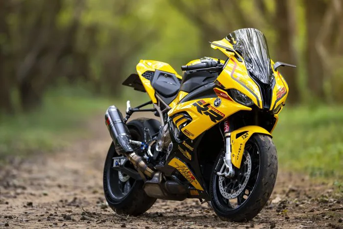 BMW S1000RR 5K Ultra HD Wallpaper — Yellow Racing Motorcycle | 6144x4096 |  Wallpaper Abyss