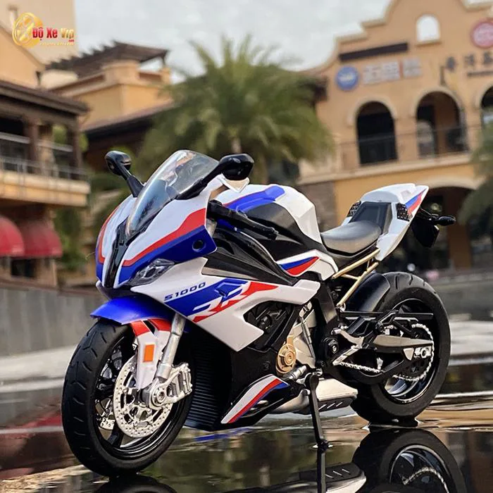 Xe mô hình Mô Tô BMW S1000RR tỷ lệ 1:12 kim loại cao cấp mới nhất 2021